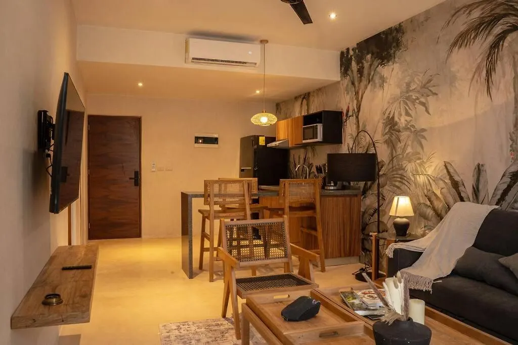 Apartment New 1 Bedroom-Tulum- Wterrace Mexico